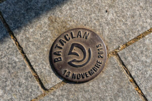 Mémorial du Bataclan en mémoire des attentats du 13 novembre 2015