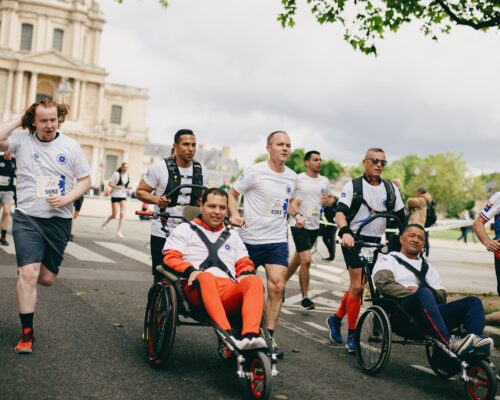 Course solidaire au profit du Bleuet de France