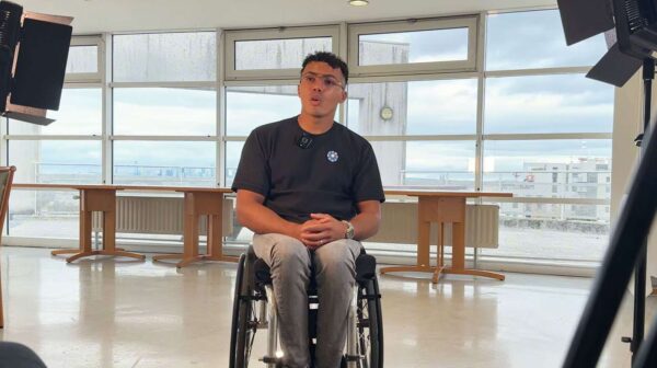 Sulaymân Khalef - Militaire blessé